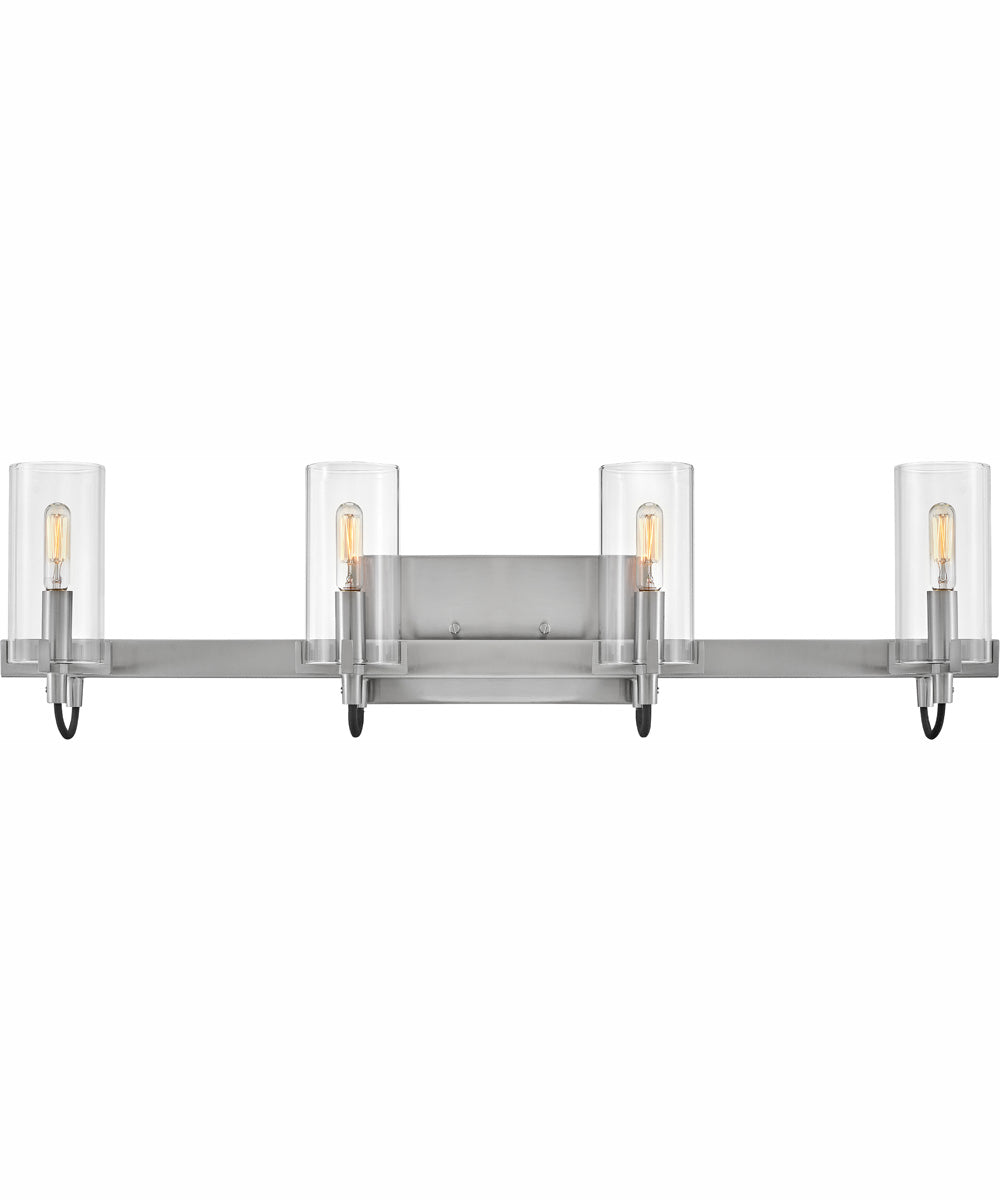 Ryden 4-Light Four Light Vanity in Brushed Nickel