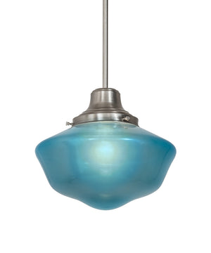 14" Revival Schoolhouse W/Traditional Globe Pendant