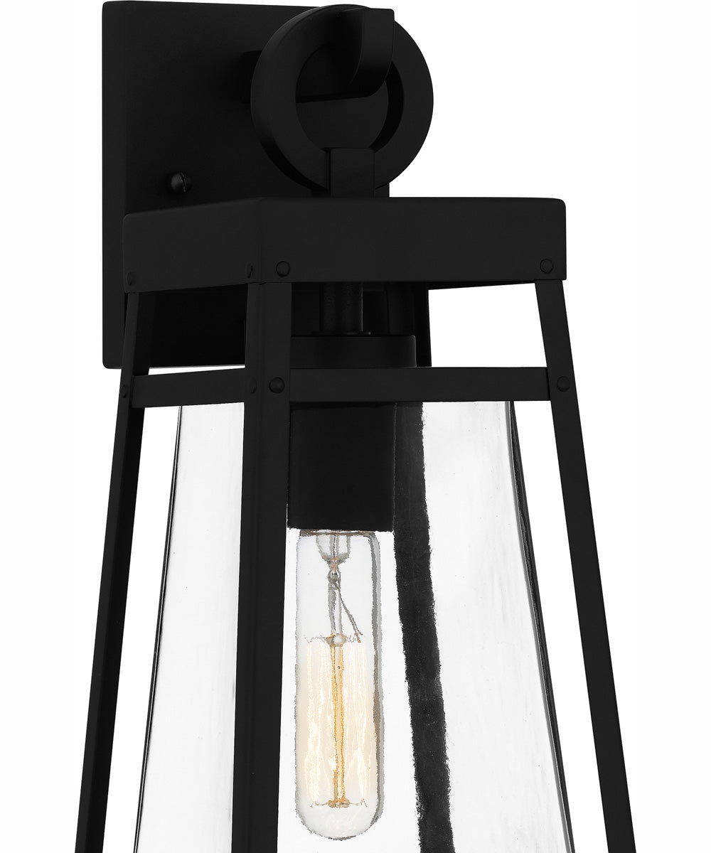 Godfrey Small 1-light Outdoor Wall Light  Coastal Armour Aluminum Matte Black