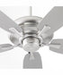 56" Apex Patio Indoor/Outdoor Ceiling Fan Satin Nickel