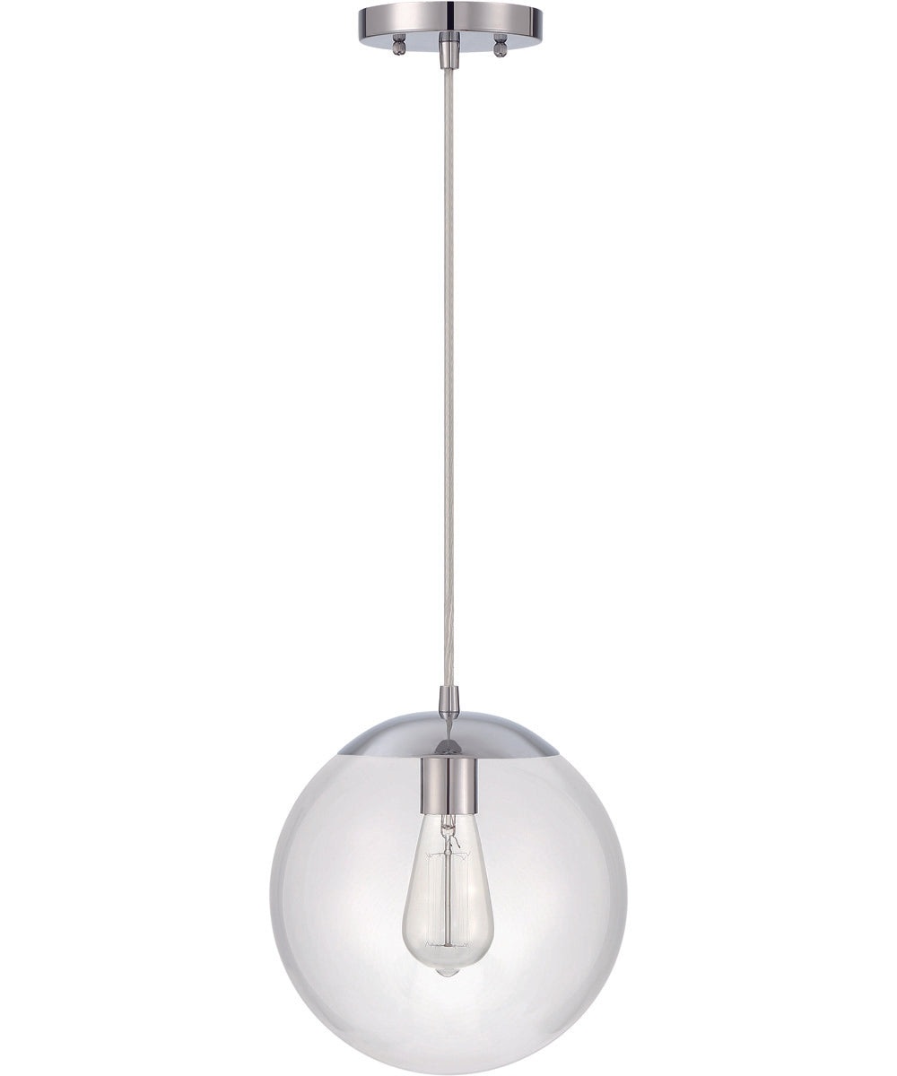 Gaze 1-Light Pendant Chrome