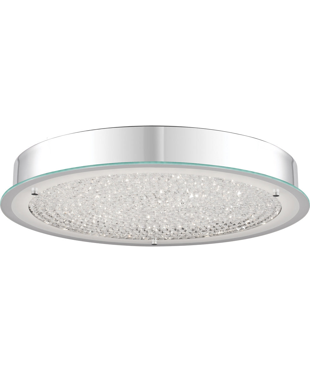 Blaze Large Flush Mount Polished Chrome