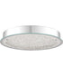 Blaze Large Flush Mount Polished Chrome