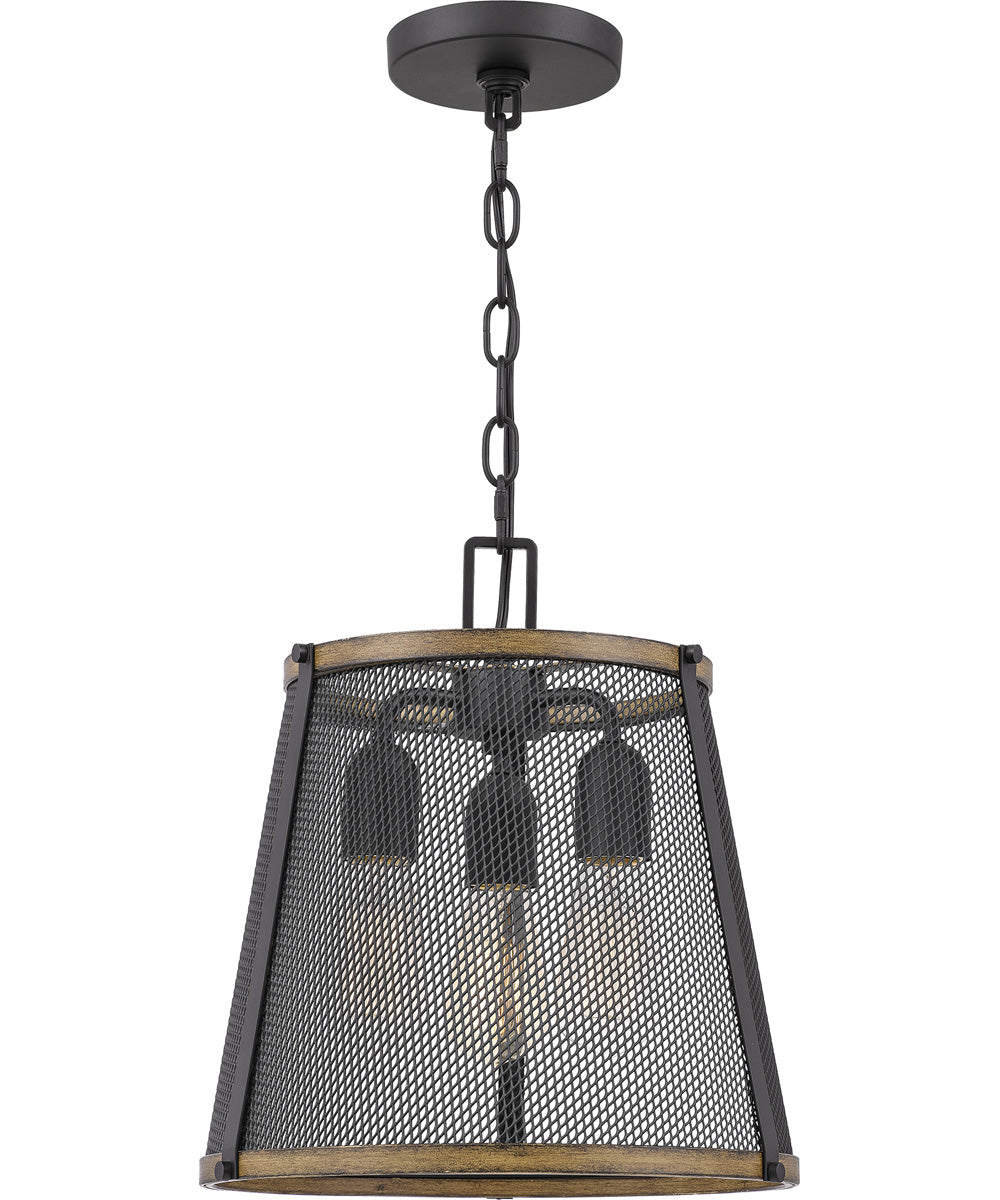 Lindstrom Small 3-light Mini Pendant Matte Black