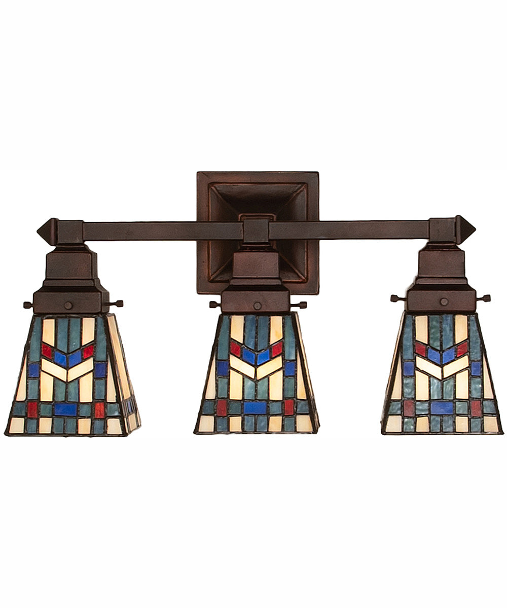 20" Wide Prairie Wheat 3 Light Vanity