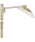 Meran Turbo LED Table Lamp Satin Brass