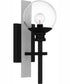 Gladstone Medium 1-light Outdoor Wall Light Earth Black
