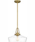 Quoizel Pendant 1-light Pendant Aged Brass