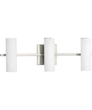 Colonnade LED 3-Light LED Bath & Vanity Brushed Nickel