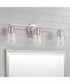 Portman 3-Light Vanity Brushed Nickel
