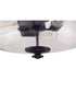 Dardyn 3-Light Convertible Semi Flush Flat Black