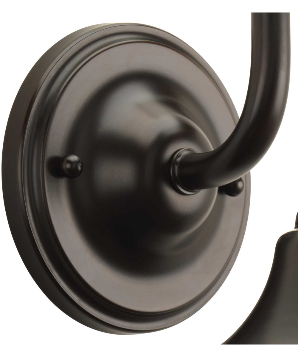 District LED Medium Wall Lantern Antique Bronze