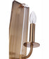 Graclyn 1-Light Wall Sconce Satin Brass