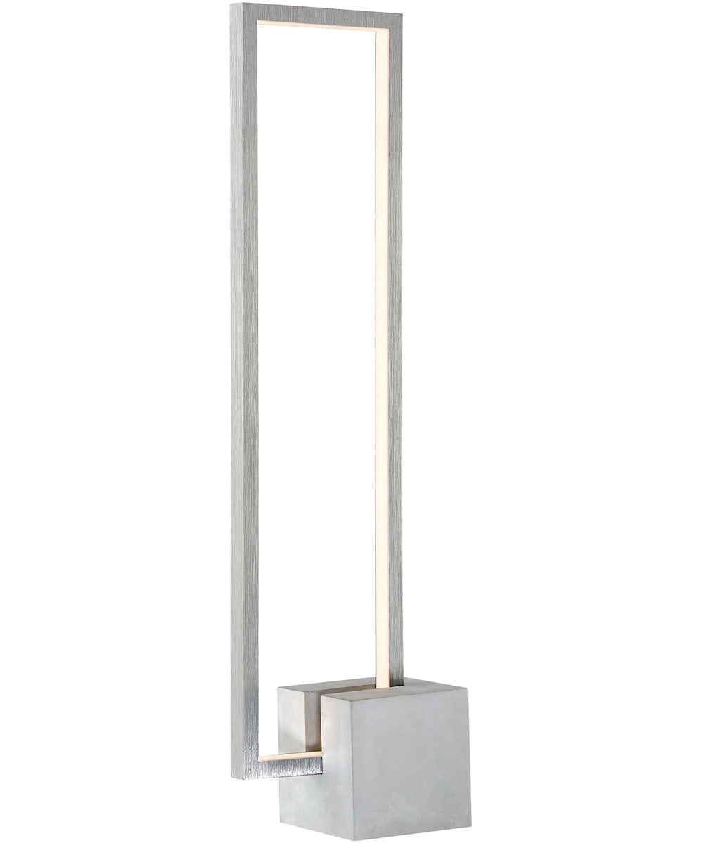 Fantica 1-Light Led Table Lamp Aluminum/Cement Base