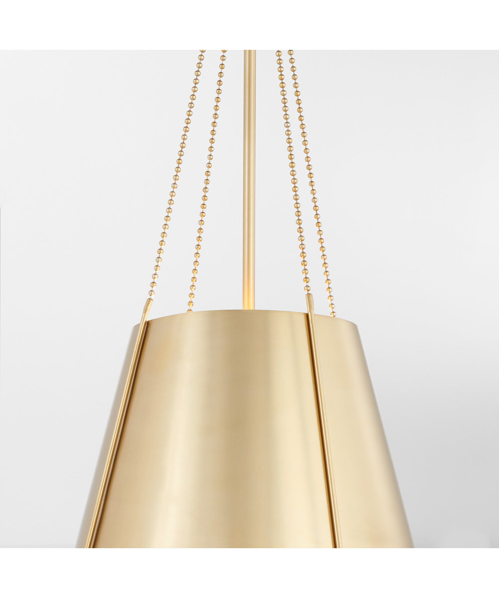 1-light Pendant Aged Brass