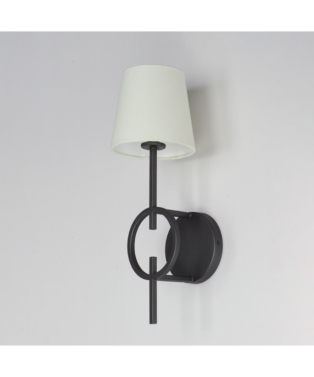 Paoli 1-Light Sconce Charcoal Bronze