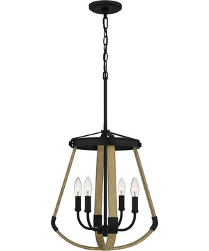 Demura 4-light Pendant Matte Black