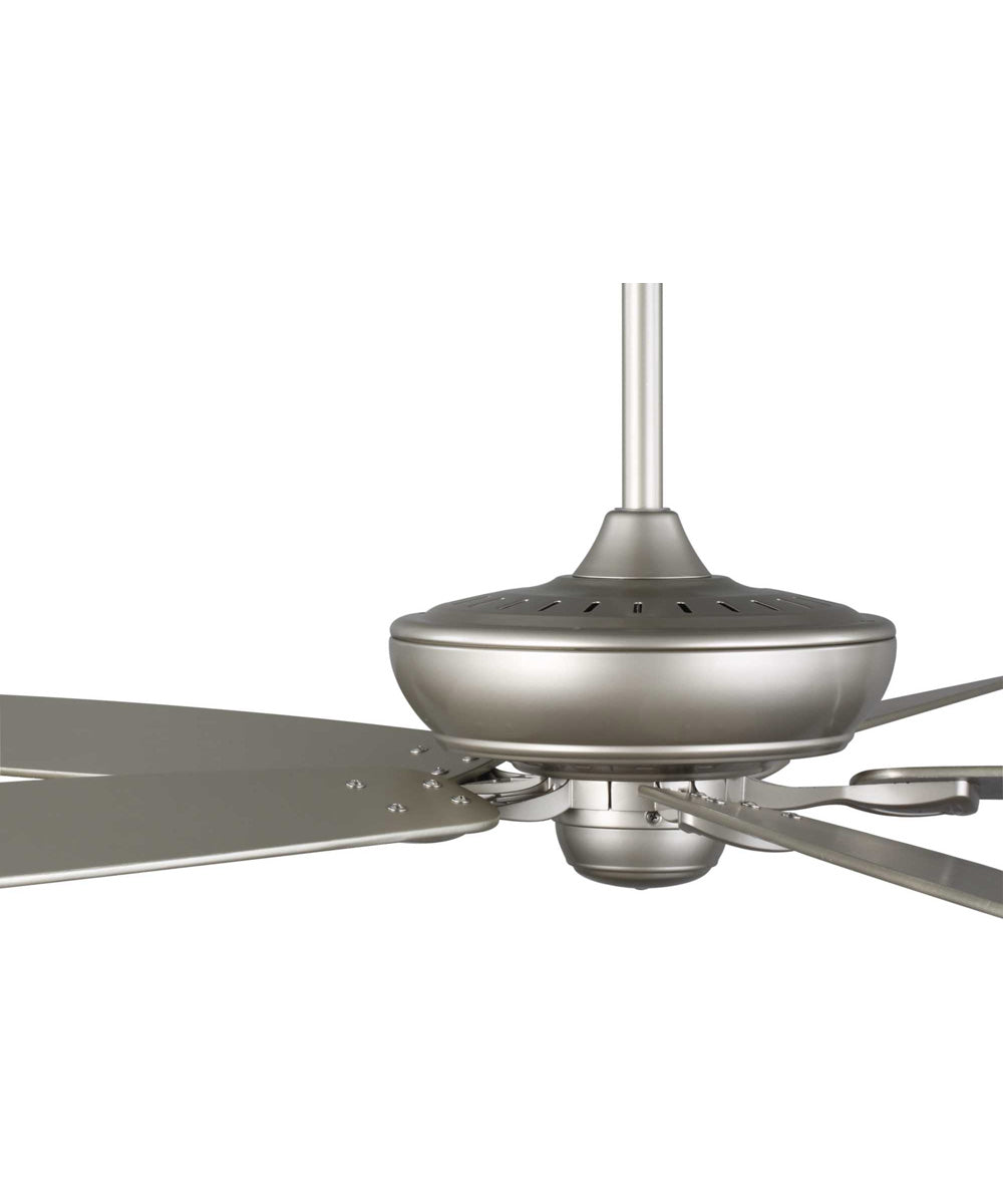 Kennedale 72-Inch 5-Blade DC Motor Transitional Ceiling Fan Grey Weathered Wood/Silver Painted Nickel