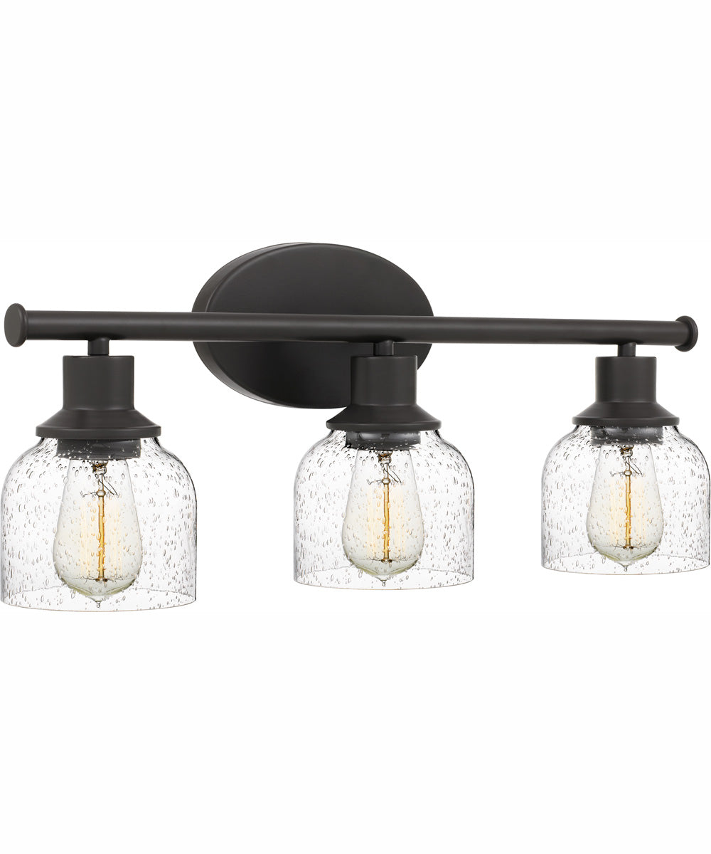 Caverly Large 3-light Bath Light Bronze