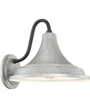 Oceanfront Large 1-light Outdoor Wall Light Galvanized