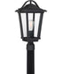 Darius Large 1-light Outdoor Post Light  Coastal Armour Earth Black