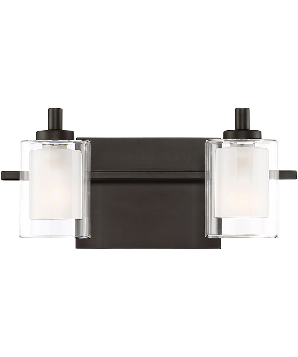 Kolt Medium 2-light Bath Light Western Bronze