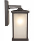 Resilience Lanterns 1-Light Outdoor Wall Lantern Bronze