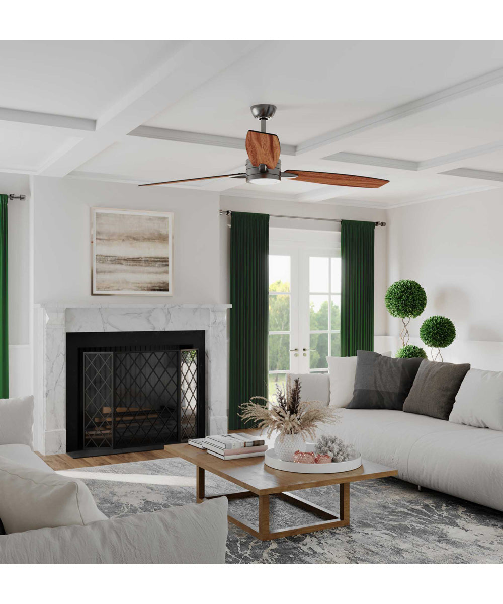 Gaze 60" LED 3-Blade Ceiling Fan Antique Bronze