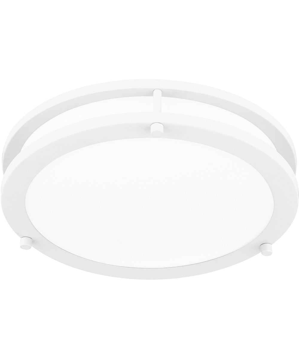Euclid  Semi Flush Mount White Lustre