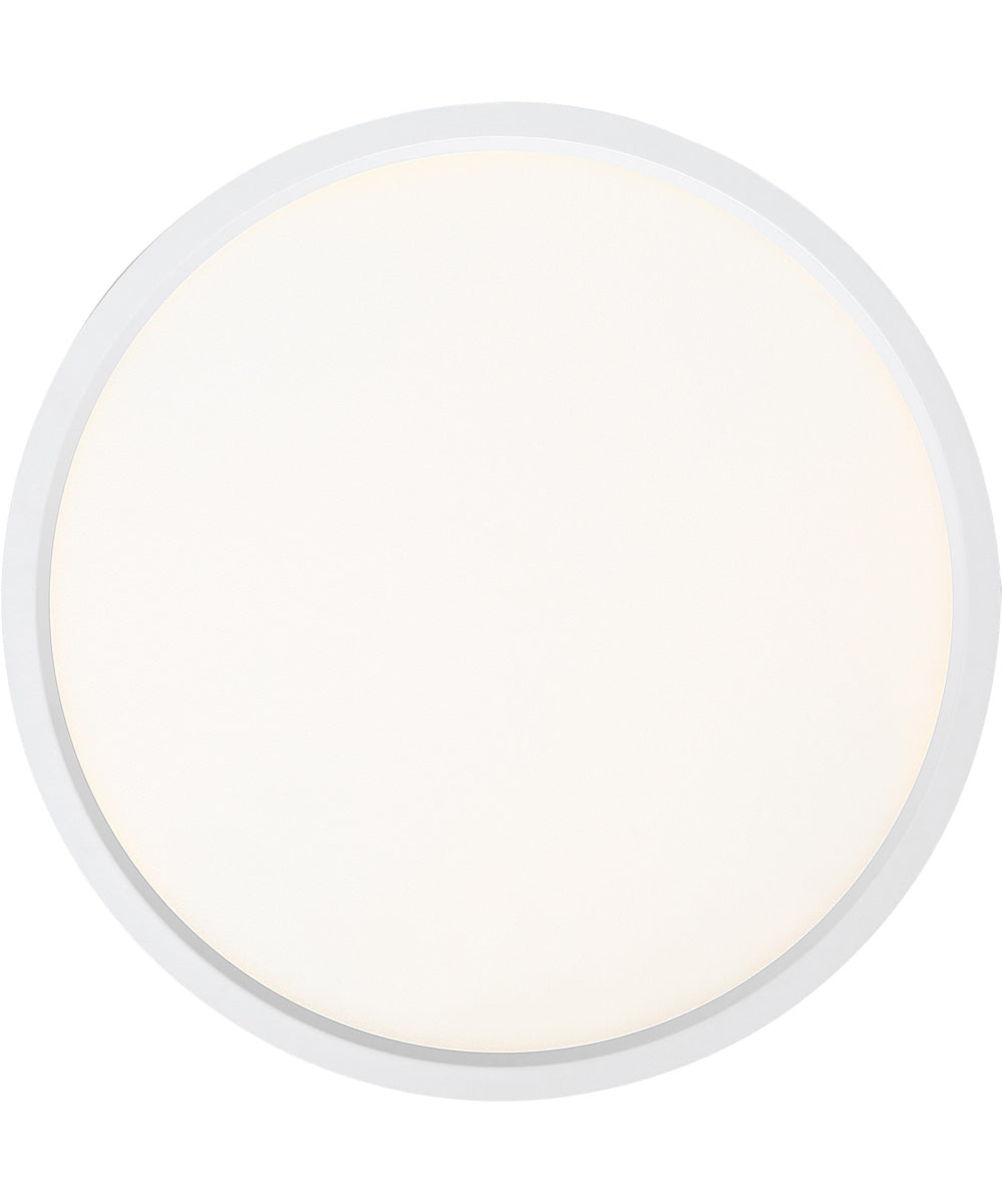 Outskirts  Flush Mount White Lustre