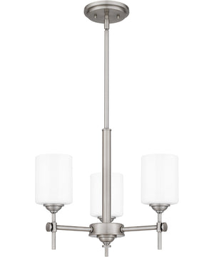 Aria 3-light Pendant Antique Polished Nickel
