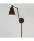 Shay 1-Light Plug In Sconce Oil Rubbed Bronze, 6"W