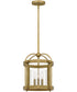 McPherson 3-light Pendant Weathered Brass