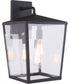 Olsen 3-Light Outdoor Wall Lantern Midnight