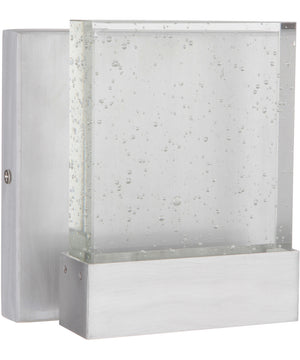 Aria II 1-Light LED Outdoor Wall Light Satin Aluminum