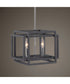 Quadrangle 2 Light Mini Pendant