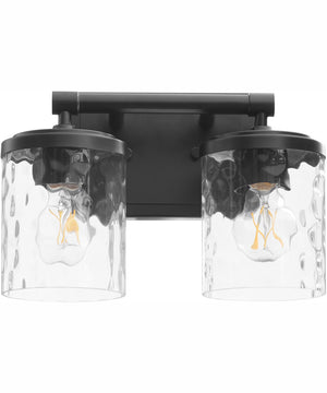 Starky 2-light Bath Vanity Light Matte Black