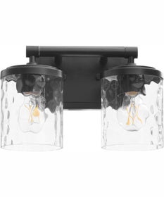 Starky 2-light Bath Vanity Light Matte Black