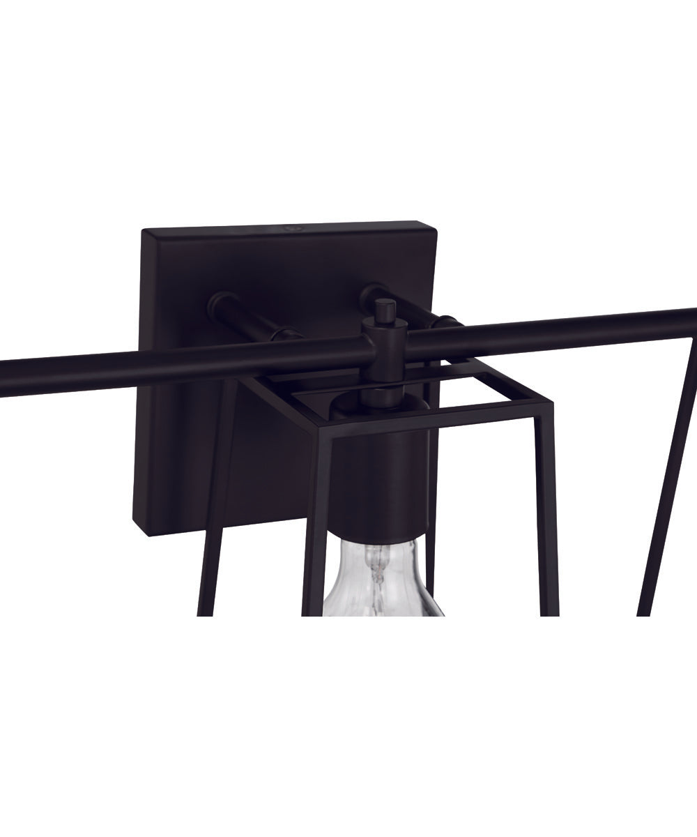 Dunn 3-Light Vanity Flat Black