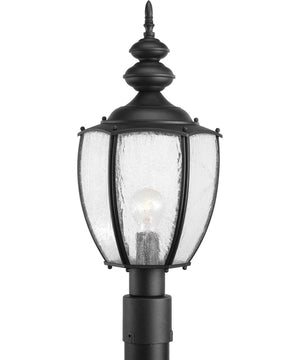Roman Coach 1-Light Post Lantern Textured Black
