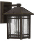 Cedar Point Small 1-light Outdoor Wall Light Palladian Bronze