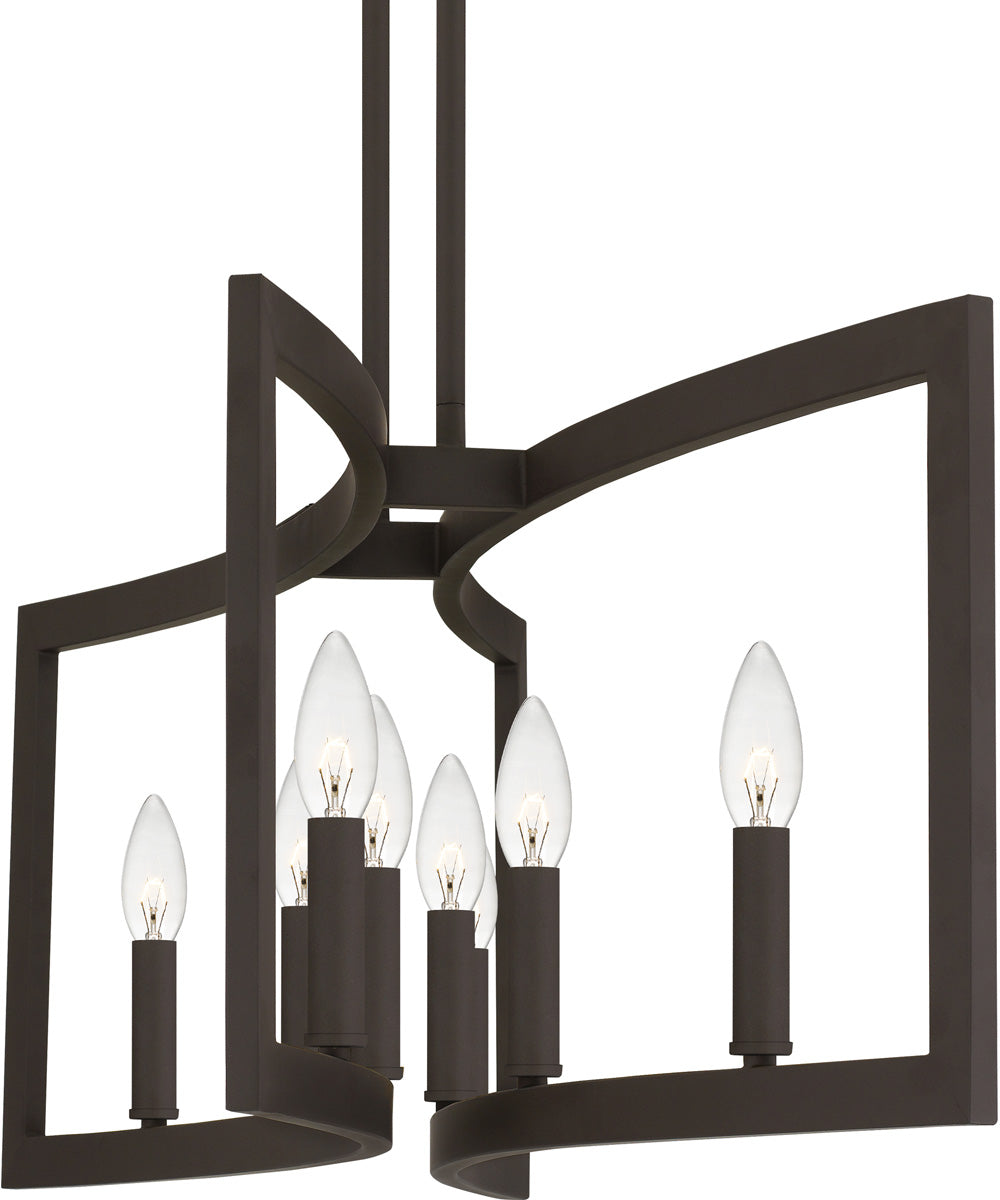 Beaufain Medium 8-light Island Light Old Bronze