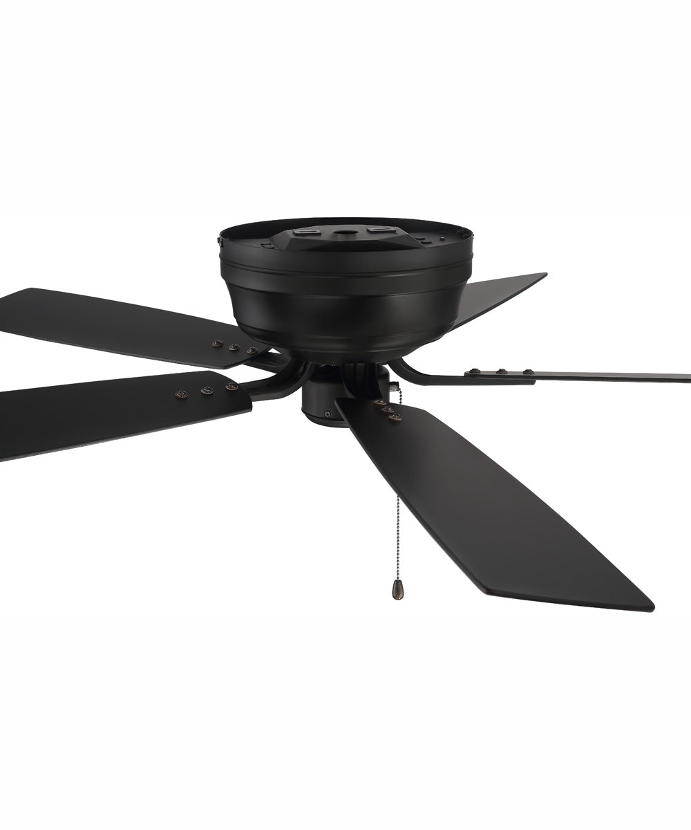 52" Pro Plus Hugger Ceiling Fan Flat Black