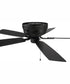 52" Pro Plus Hugger Ceiling Fan Flat Black