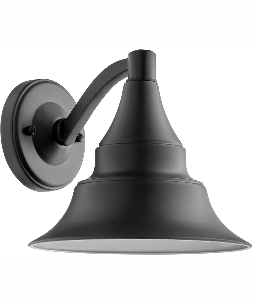 Quorum Sombra 1light Wall Mount Light Fixture Matte Black 767859