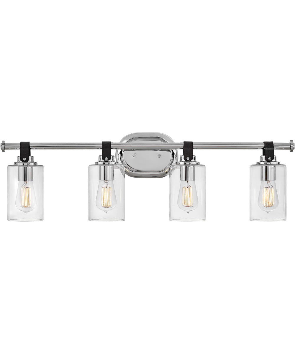 Halstead 4-Light Vanity in Chrome