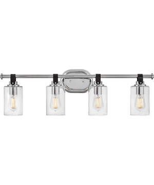 Halstead 4-Light Vanity in Chrome