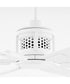 120" Zeus Patio Ceiling Fan Studio White