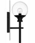 Gladstone Medium 1-light Outdoor Wall Light Earth Black