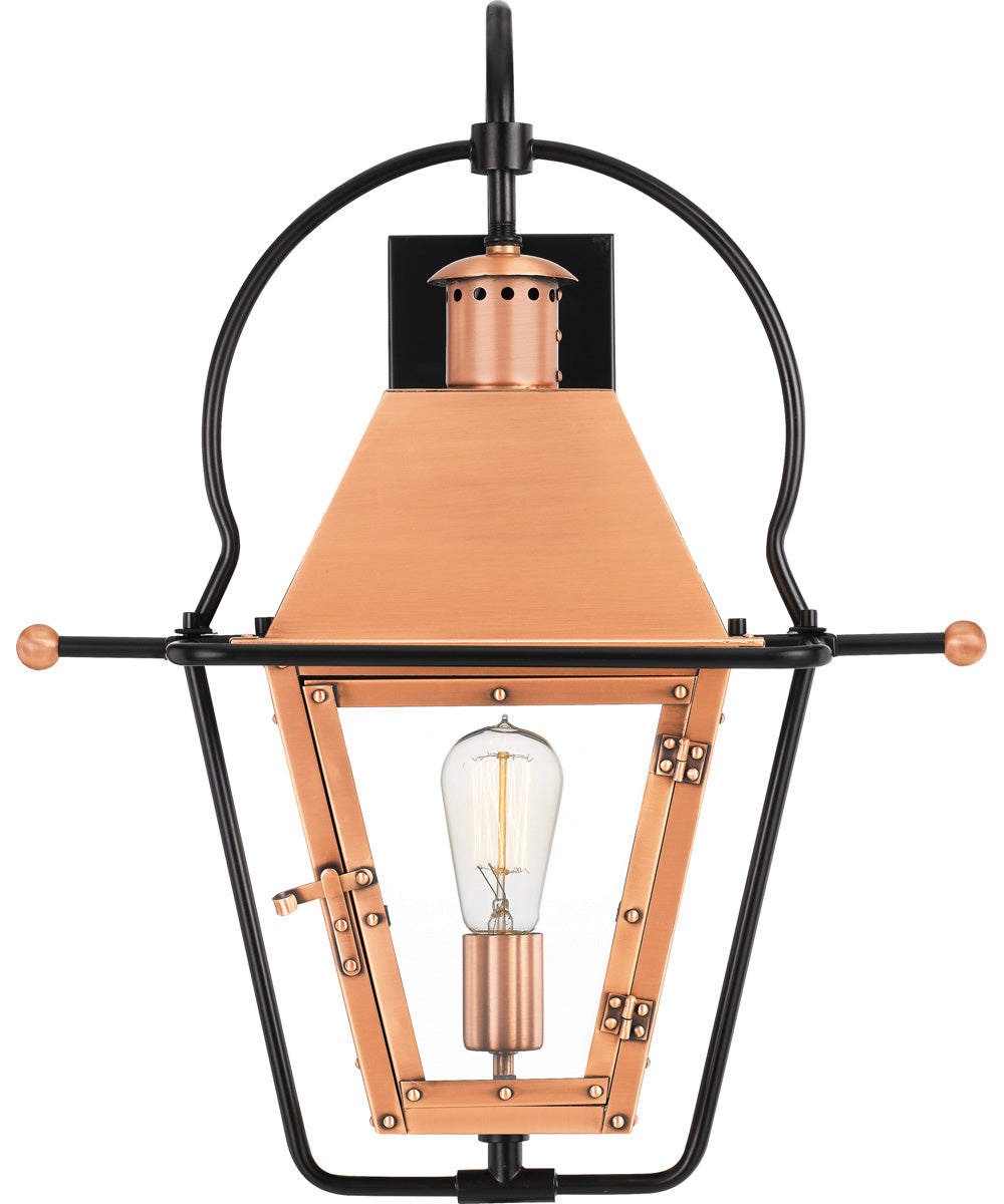 Rue De Royal Large 1-light Outdoor Wall Light Aged Copper